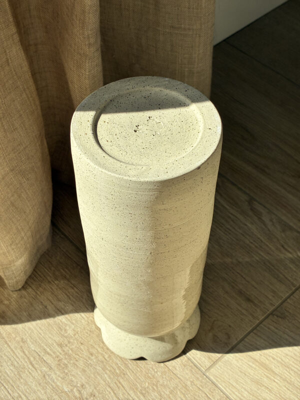 Grand vase pétales