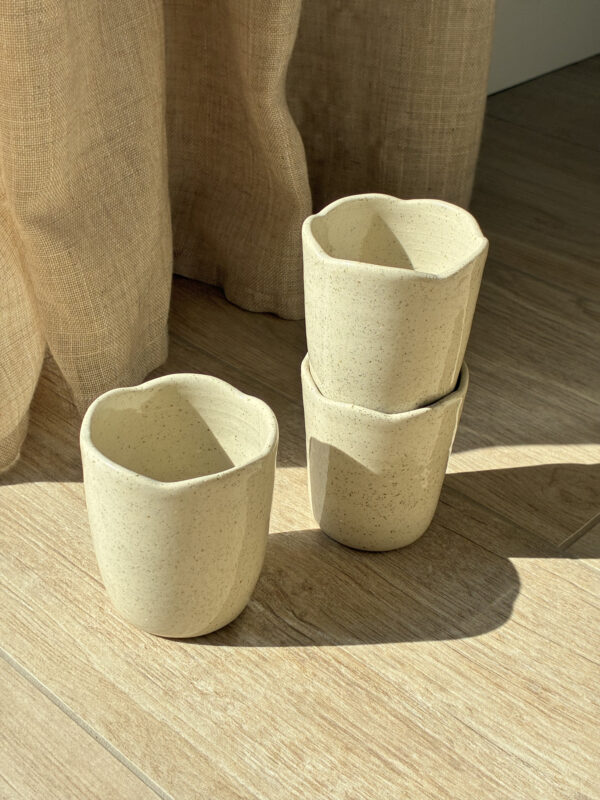 Tasse à café - grès pyrité
