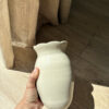 Vase à bords fleuris